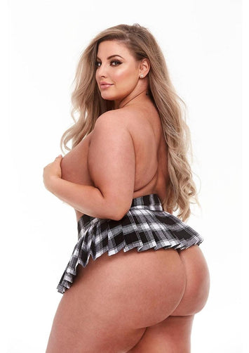 Teacher's Pet Schoolgirl Skirt Black Q/s Default Title