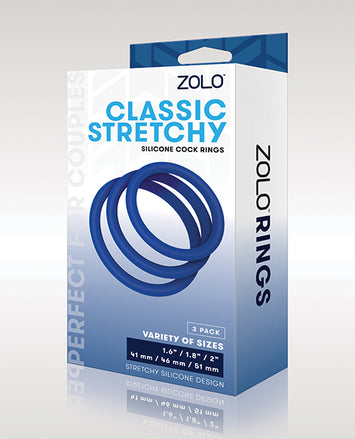 Zolo Classic Stretchy Silicone Cock Ring Default Title