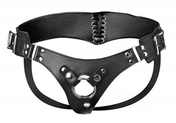 Strap U Bodice Corset Style Strap On Harness Default Title