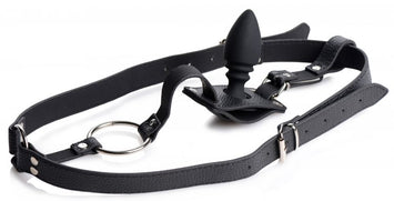 Strict Male Harness W/silicone Butt Plug Default Title
