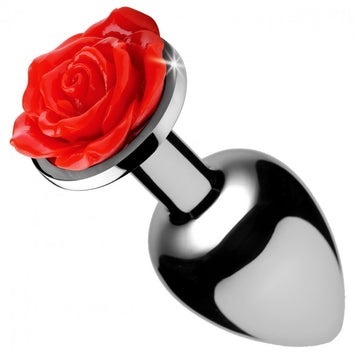 Booty Sparks Red Rose Anal Plug Large Default Title