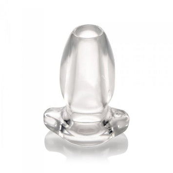 Master Series Peephole Clear Hollow Anal Plug Default Title