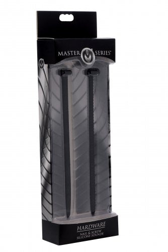 Master Series Hardware Nail & Screw Silicone Urethral Sounds Default Title