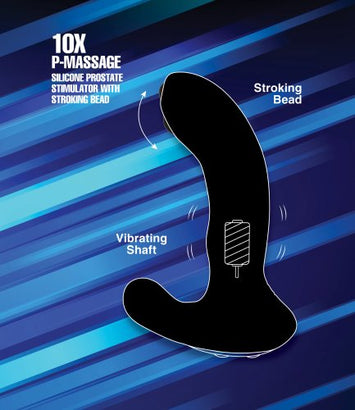 Alpha-pro 10x P-massage Moving Bead Prostate Stimulator Default Title