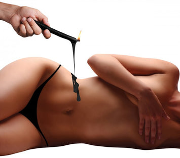 Master Series Dark Drippers Fetish Drip Candle Set Of 3 Black Default Title