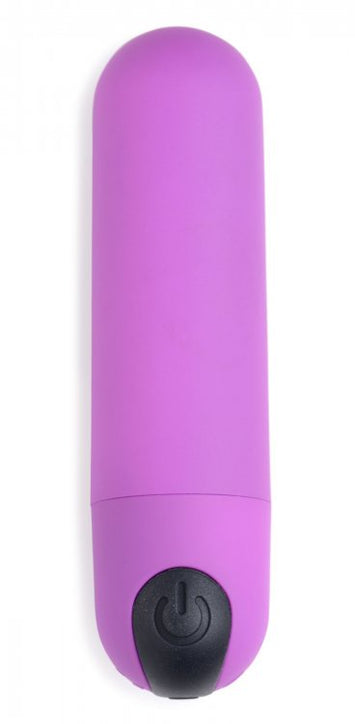 Bang! Vibrating Bullet W/ Remote Control Purple