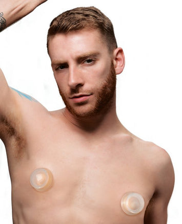 Master Series Clear Plungers Silicone Nipple Suckers- Small Default Title