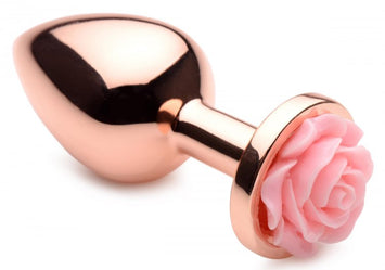 Booty Sparks Pink Rose Gold Anal Plug Large