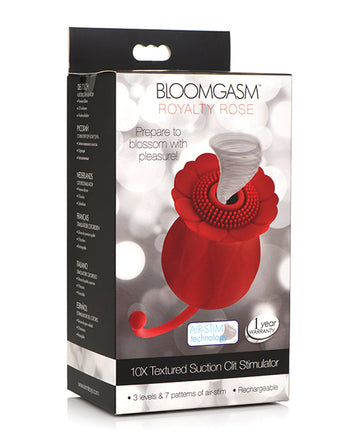 Bloomgasm Royalty Rose Suction Clit Stimulator Default Title