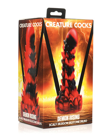 Creature Cocks Demon Rising Scaly Dragon Silicone Dildo Default Title
