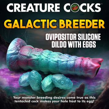 Creature Cocks Galactic Breeder Ovipositor Silicone Dildo Default Title
