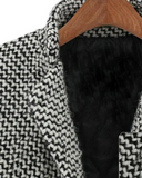 LAINEZ - Long wool jacket VEV42603