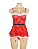 Sexy Santa Christmas Lingerie Set