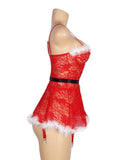 Sexy Santa Christmas Lingerie Set
