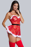 Sexy Santa Christmas Lingerie Set