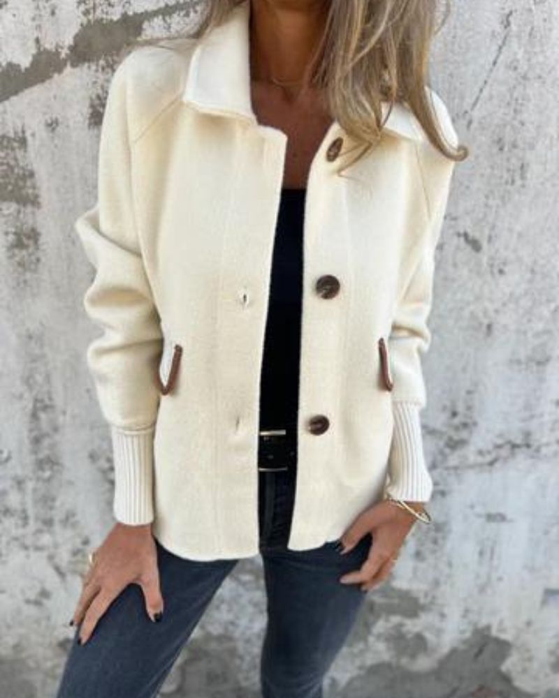 THASHA - Casual Lapel Single-breasted Jacket BEST4897R