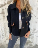 THASHA - Casual Lapel Single-breasted Jacket BEST4897R