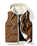 VELORA - Soft Shell Hooded Puffer Gilet SSO4541R
