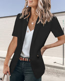 ARALIA - SHORT SLEEVE BLAZER