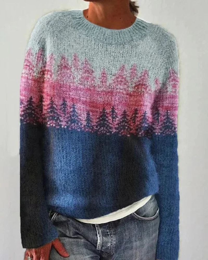 DANASIA - CLASSIC KNITTED SWEATER BEST5006