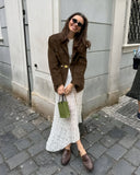 ABIGAIL - SUEDE JACKET VEV37188
