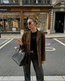 ABIGAIL - SUEDE JACKET VEV37188