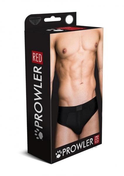 Prowler Red Ass Less Brief Blk Xxl