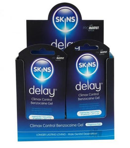 Skins Benzocaine Delay Serum Foil W/pos