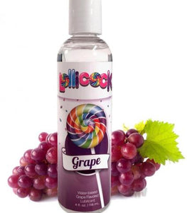 Lollicock Water Base Lube Grape 4oz