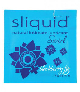 Sliquid Naturals Swirl Lubricant Pillow .17oz Fig
