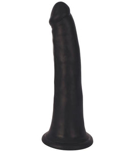 Thinz 8 Inch Slim Dildo- Black