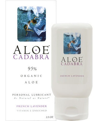Aloe Cadabra Organic Lube French Lavender 2.5 Oz Default Title