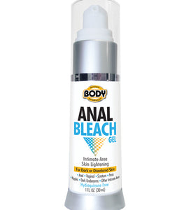 Body Action Anal Bleach Gel 1 Oz Bottle Counter Display 6pcs