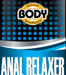 Body Action Anal Relaxer Silicone Lube 1.7oz