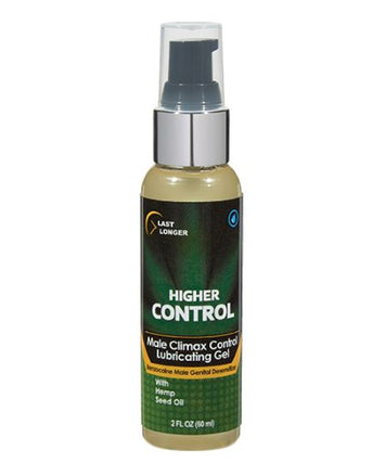Higher Control Climax Control Gel W/hemp Seed Oil 2 Oz Default Title