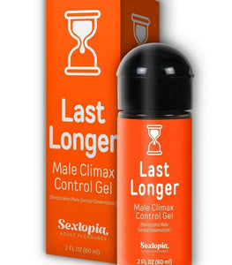 Last Longer Male Climax Control Gel 2.3 Oz Bottle