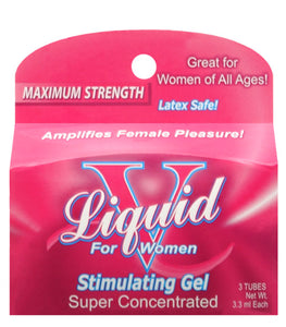 Body Action Liquid V For Women Box (3 Packets)(arousal Gel)