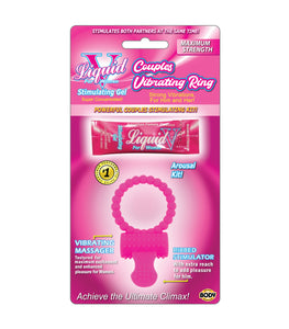 Liquid V Couples Vibrating Ring Kit