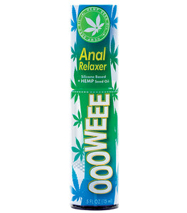 Oooweee Anal Relaxing Silicone Lube W/ Hemp Seed Oil 0.5 Oz Default Title