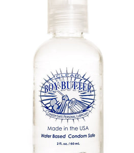 Boy Butter Clear 2 Oz Bottle Default Title