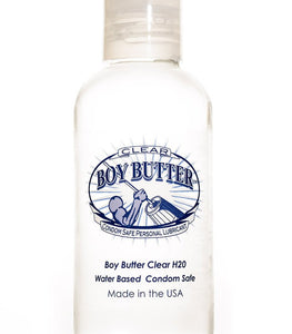 Boy Butter Lubricant Clear 4oz Bottle