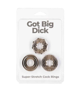 Got Big Dick 3pk Rings