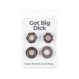 Got Big Dick 4pk Rings