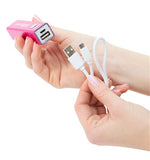 Palm Power Plug & Play Fuchsia Massager