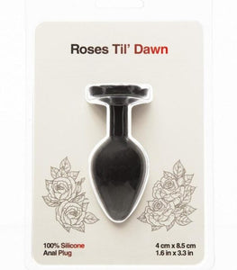 Roses Til Dawn Silicone Anal Plug