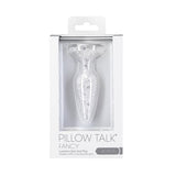 Pillow Talk Fancy Glass Anal Plug Translucent Default Title