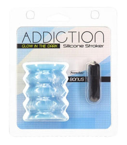 Addiction Silicone Stroker Glow In The Dark Default Title