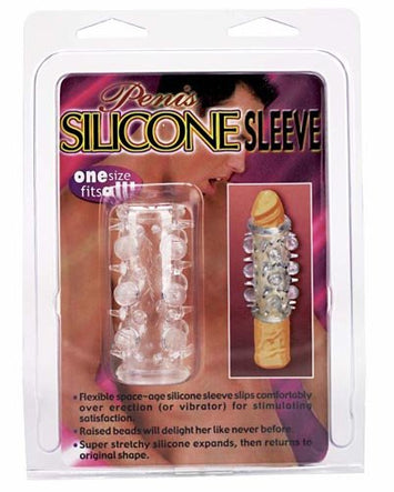 Penis Silicone Sleeve W/raised Nodules Default Title