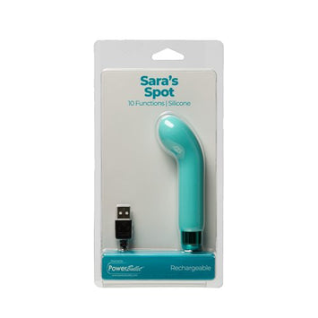 Powerbullet Saras Spot 4in 10 Function Bullet Teal Default Title