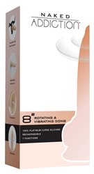 Naked Addiction Rotating & Vibrating Dong Default Title
